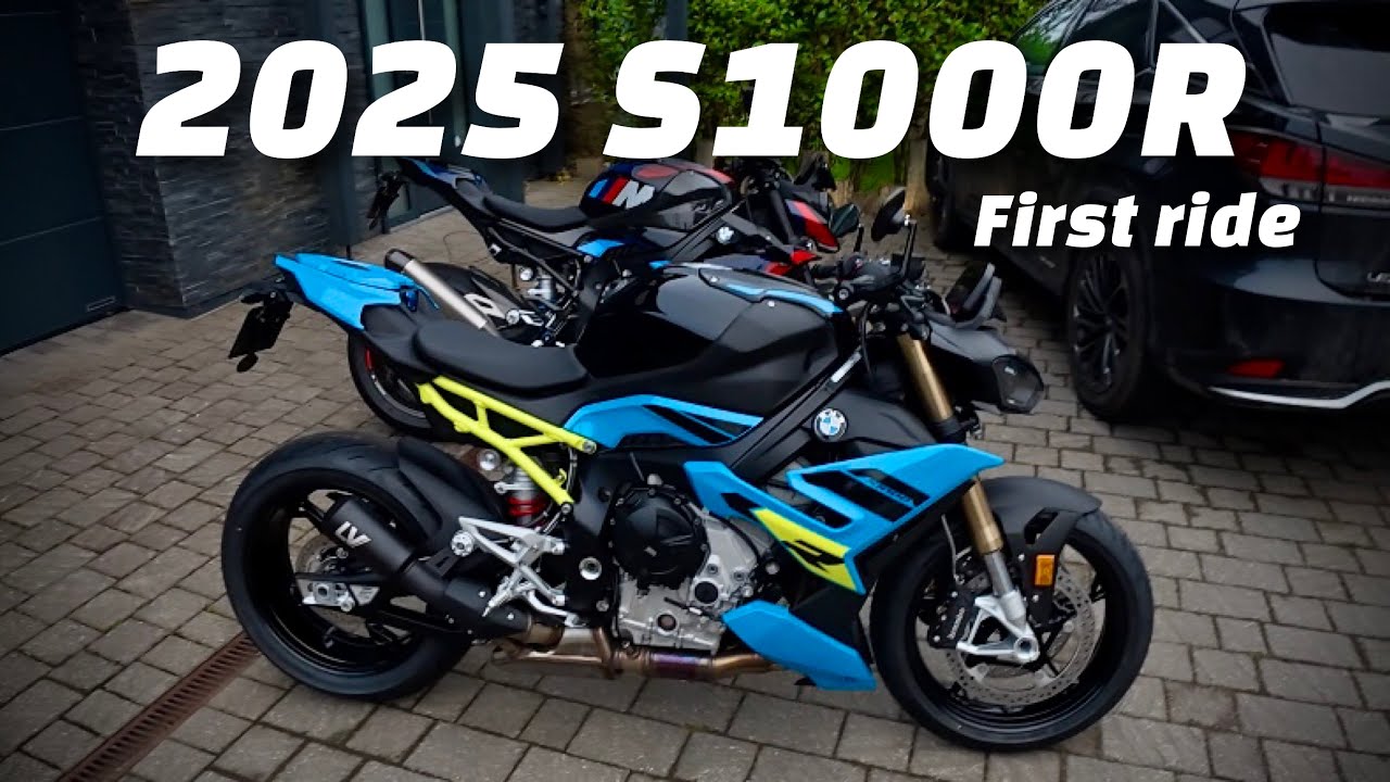 The First 2025 S1000R in the UK! First ride