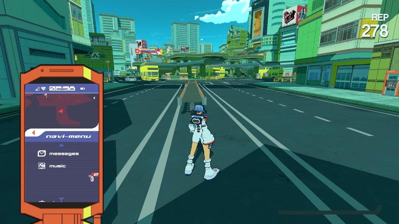 Bomb Rush Cyberfunk Get Enuf combo
