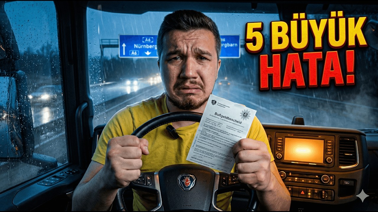Almanya Yollarında Tırcıları Yakan 5 Büyük Hata