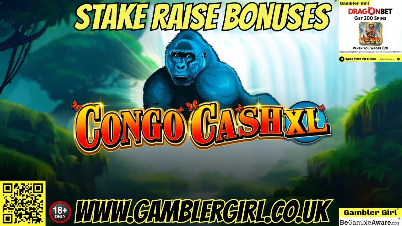 🦍CONGO CASH XL🦍БОНУСЫ ЗА ПОВЫШЕНИЕ СТАВОК🦍