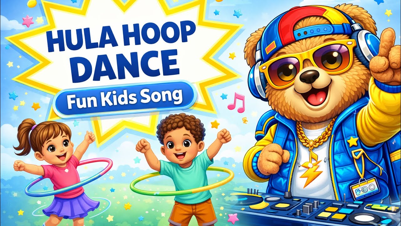 Hula Hoop Dance for Kids | Kids Song & Dance