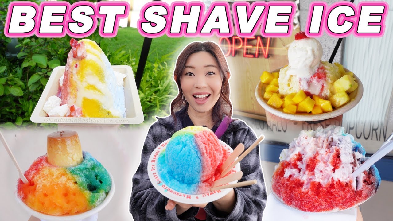 В поисках лучшего SHAVE ICE в гастрономическом туре по Гавайям || [Оаху, Гавайи] Местные достопри...