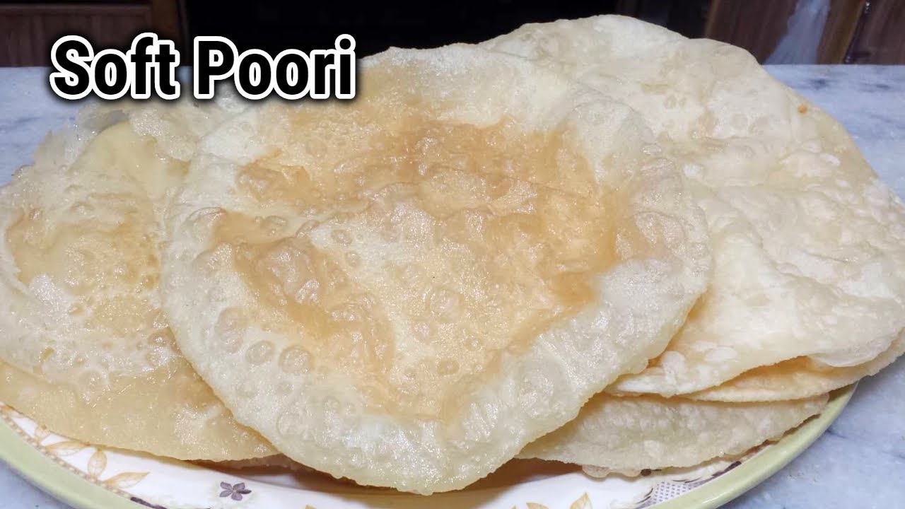 Poori Recipe | Perfect round, puffy and soft puri recipe | Breakfast recipe