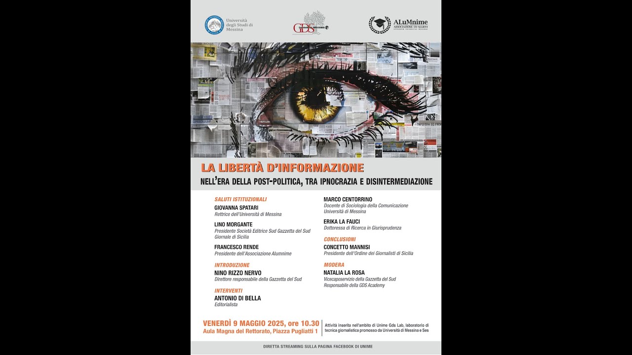 La libertá d'informazione nell'era della post-politica, tra ipnocrazia e disintermediazione