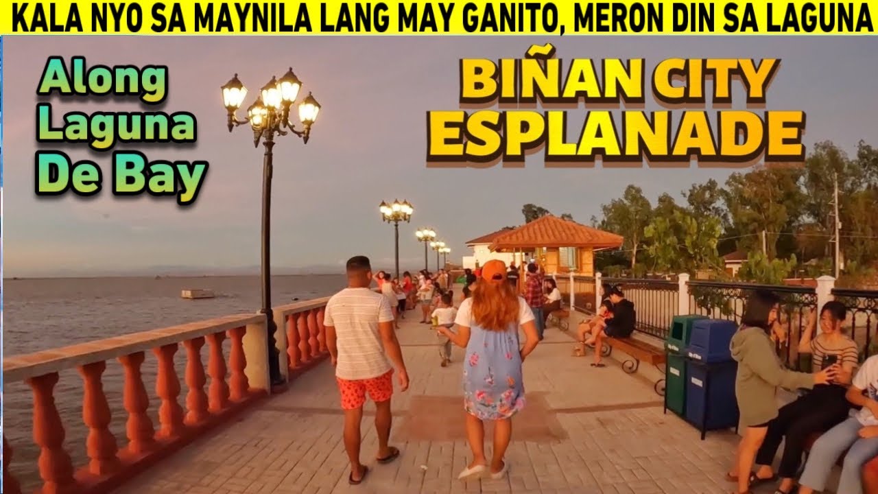 WOW ! OLD SPANISH INSPIRED ! The NEWEST RECREATIONAL PARK along LAGUNA DE BAY | BIÑAN ESPLANADE