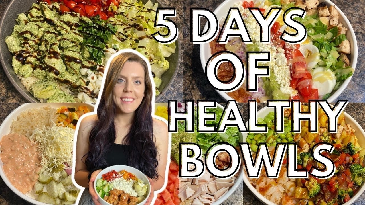 5 DAYS OF HEALTHY BOWLS! | Healthy Meals I Eat to Lose Weight | WW PersonalPoints