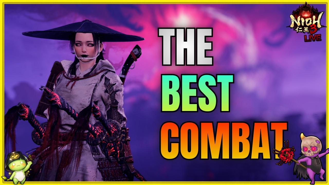 Nioh 3 Livestream | Samurai-Ninja Spellblade (Portrait)