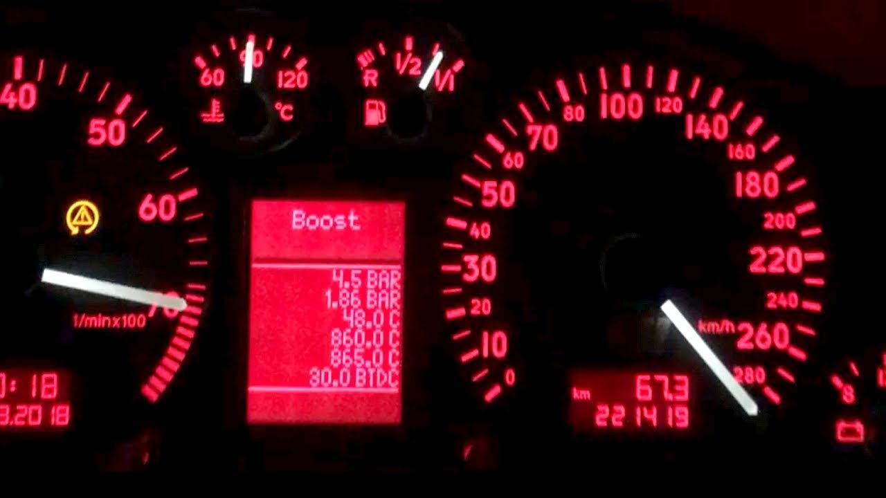 Audi S4 B5 2.7 V6 BIG TURBO Acceleration Sound 0-300