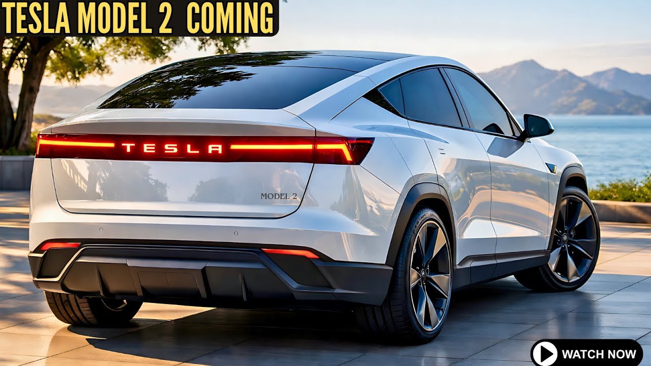 2026 Tesla Model 2 Full Review - Tesla $18K Car Exterior, Interior, Range & Features!