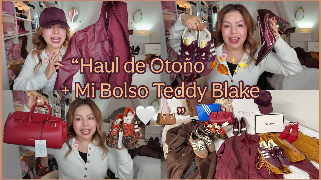 “Haul de Otoño 🍂✨ | Tendencias de Moda + Mi Bolso Teddy Blake Favorito 🤍👜” #teddyblake 