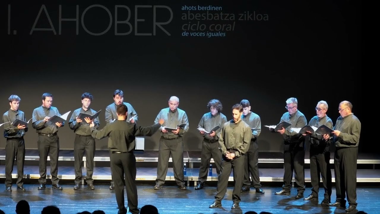 Maite-miña (Jose Maria Glez. Bastida) - ERAGIYOK - Ciclo coral AHOBER abesbatza zikloa