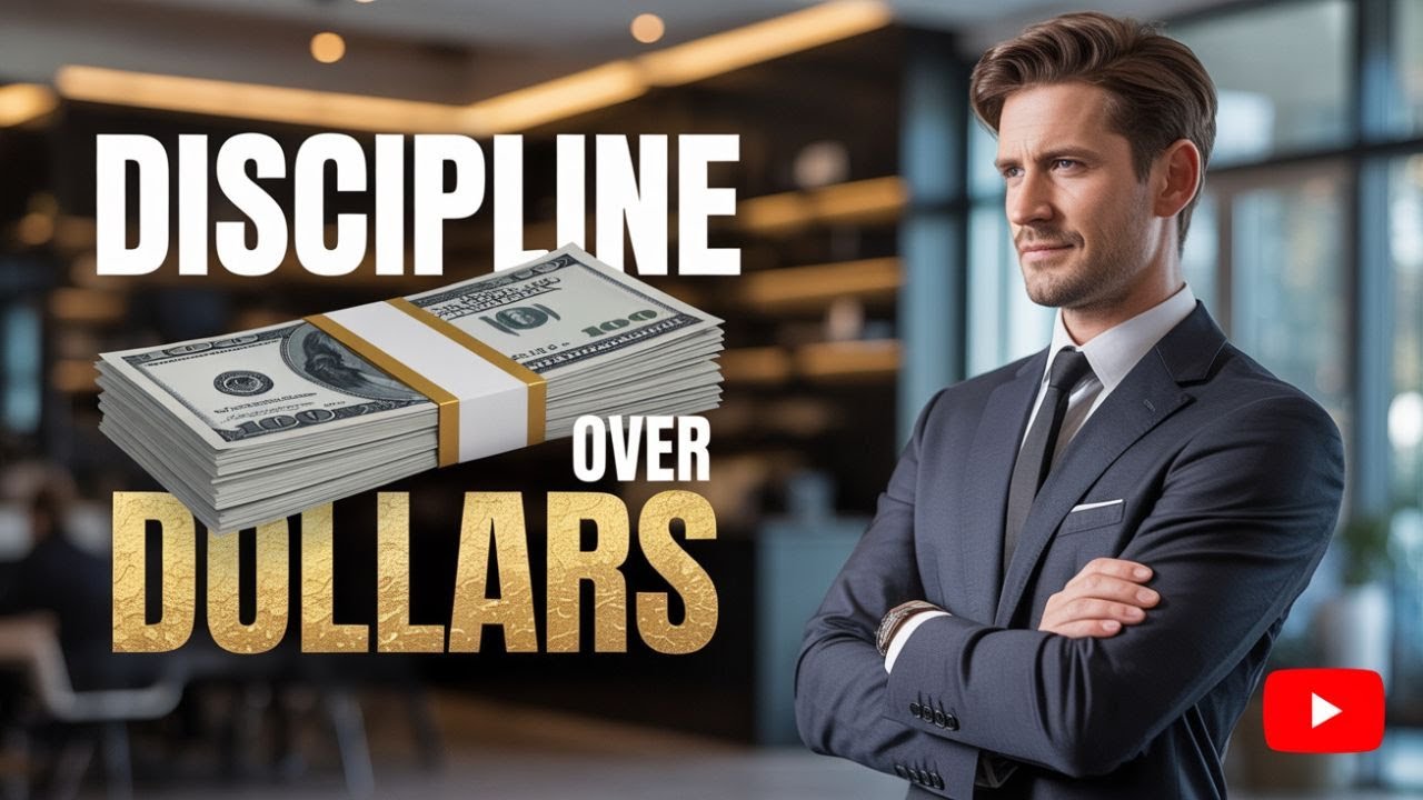 Discipline Over Dollars 🔑 Why Self-Control Builds More Wealth Than Money Alone
