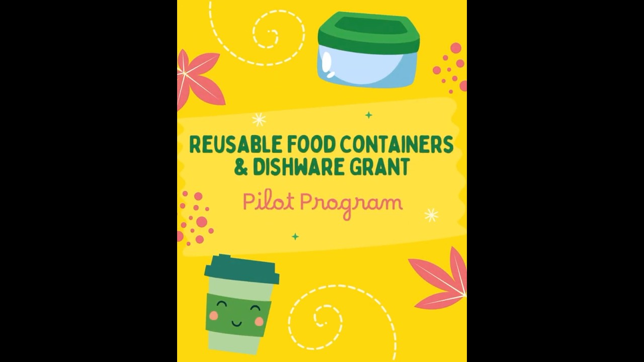 Reusable Food Containers & Dishware Grant