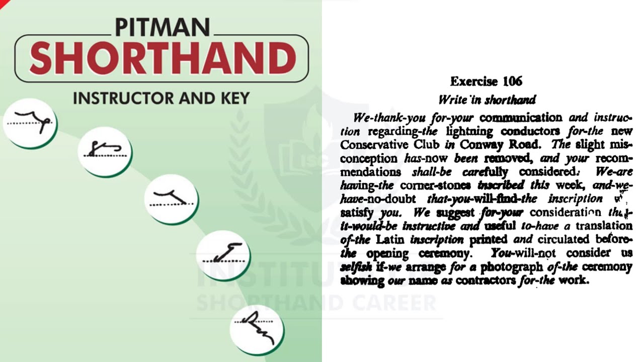 Exercise-106 | Audio Dictation | Pitman Green Book | By Janvi Ma'am