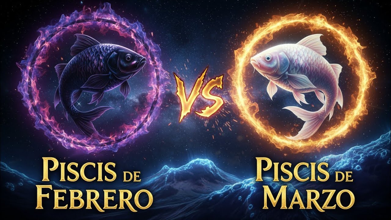 La diferencia entre Piscis de Febrero y de Marzo| ¿Cuál es el tuyo?