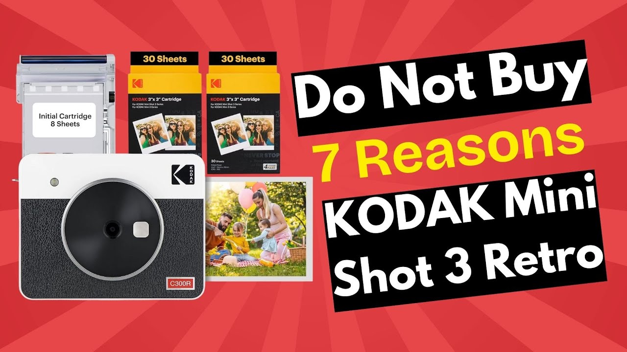 STOP! Don&rsquo;t Buy the KODAK Mini Shot 3 Retro (7 Brutal Truths)