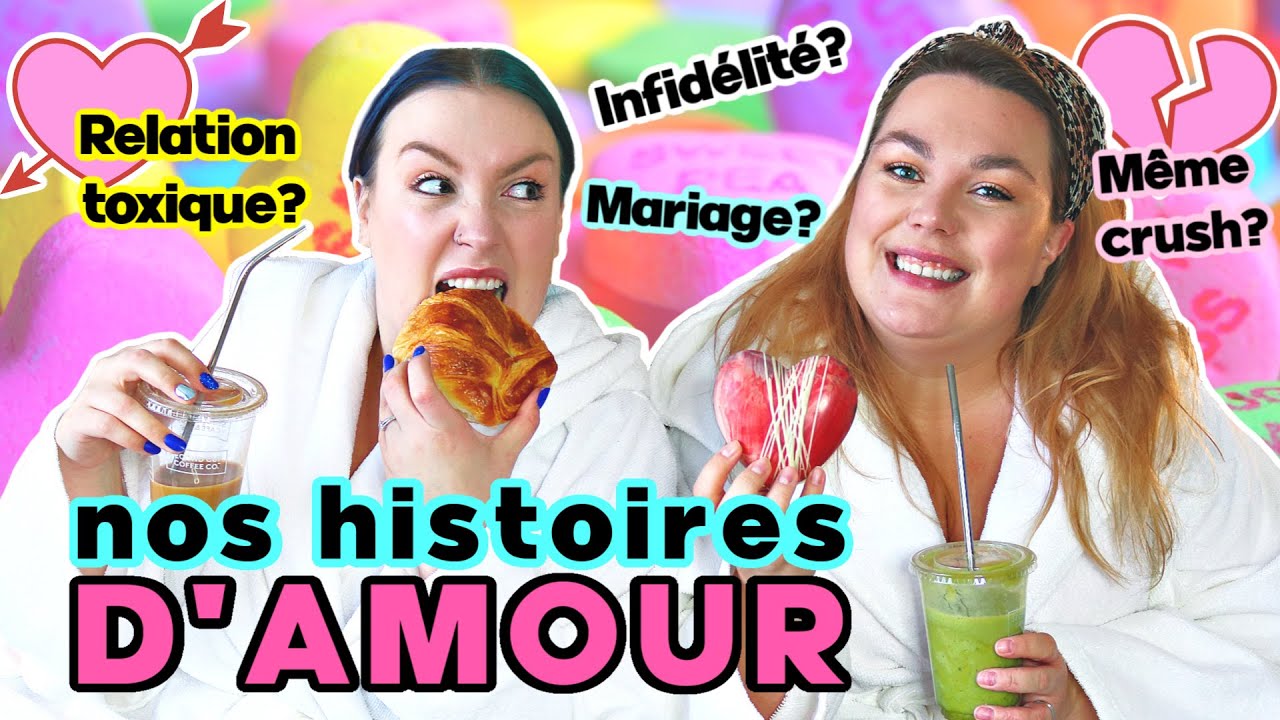 Nos histoires d'amour ♥️💐💌 Mukbang petit déjeuner |  2FILLESORDINAIRES