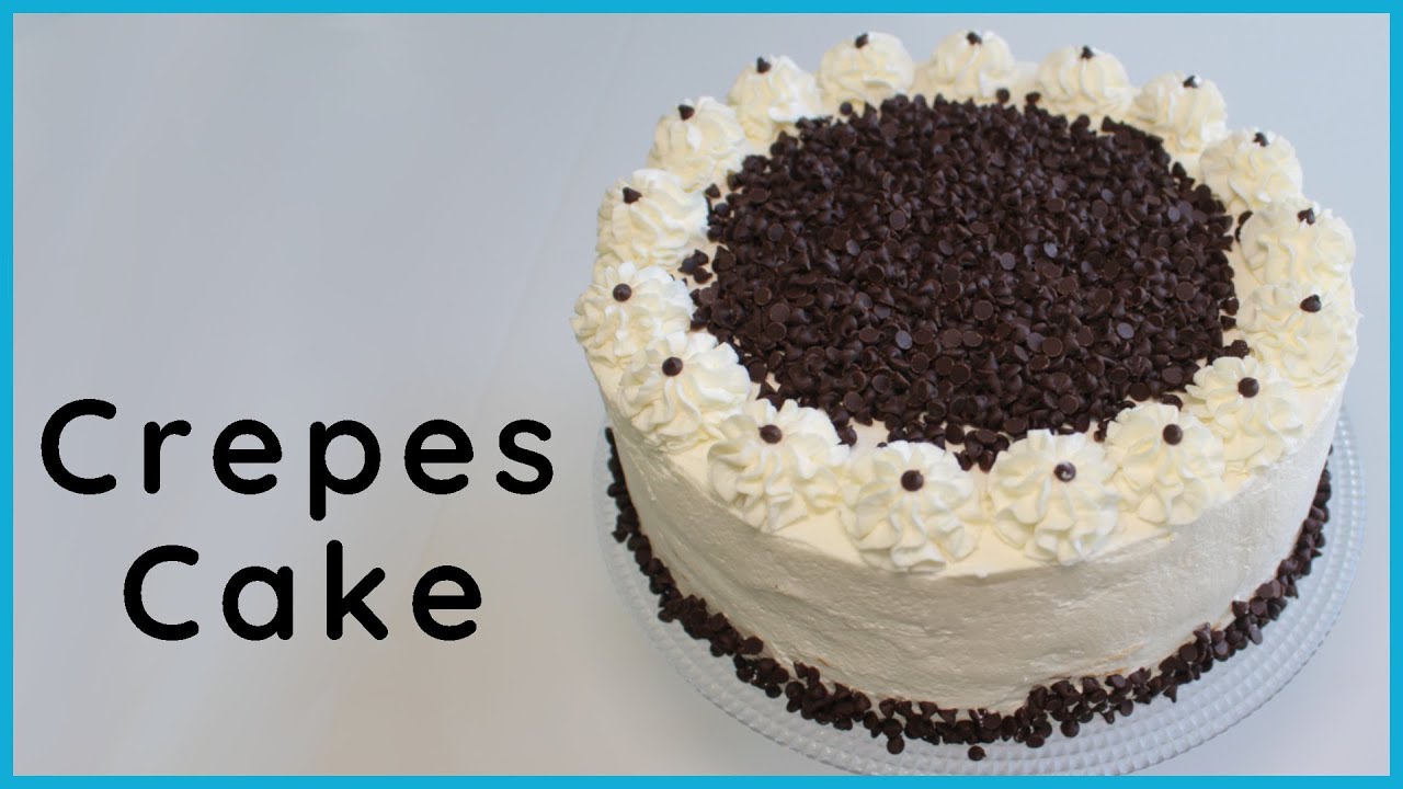 TORTA DI CREPES ALLA NUTELLA E PANNA [Cake] - Torte italiane