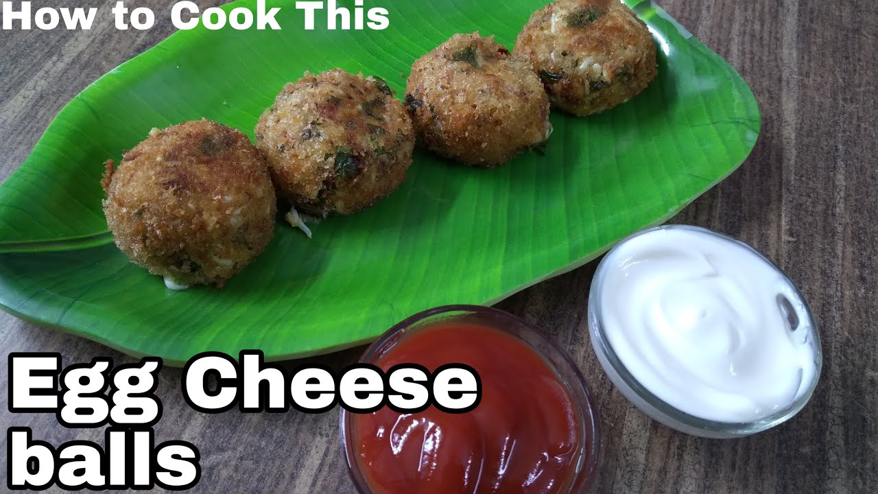 Cheese Egg Balls || How to Cook This || [Hindi/Urdu]