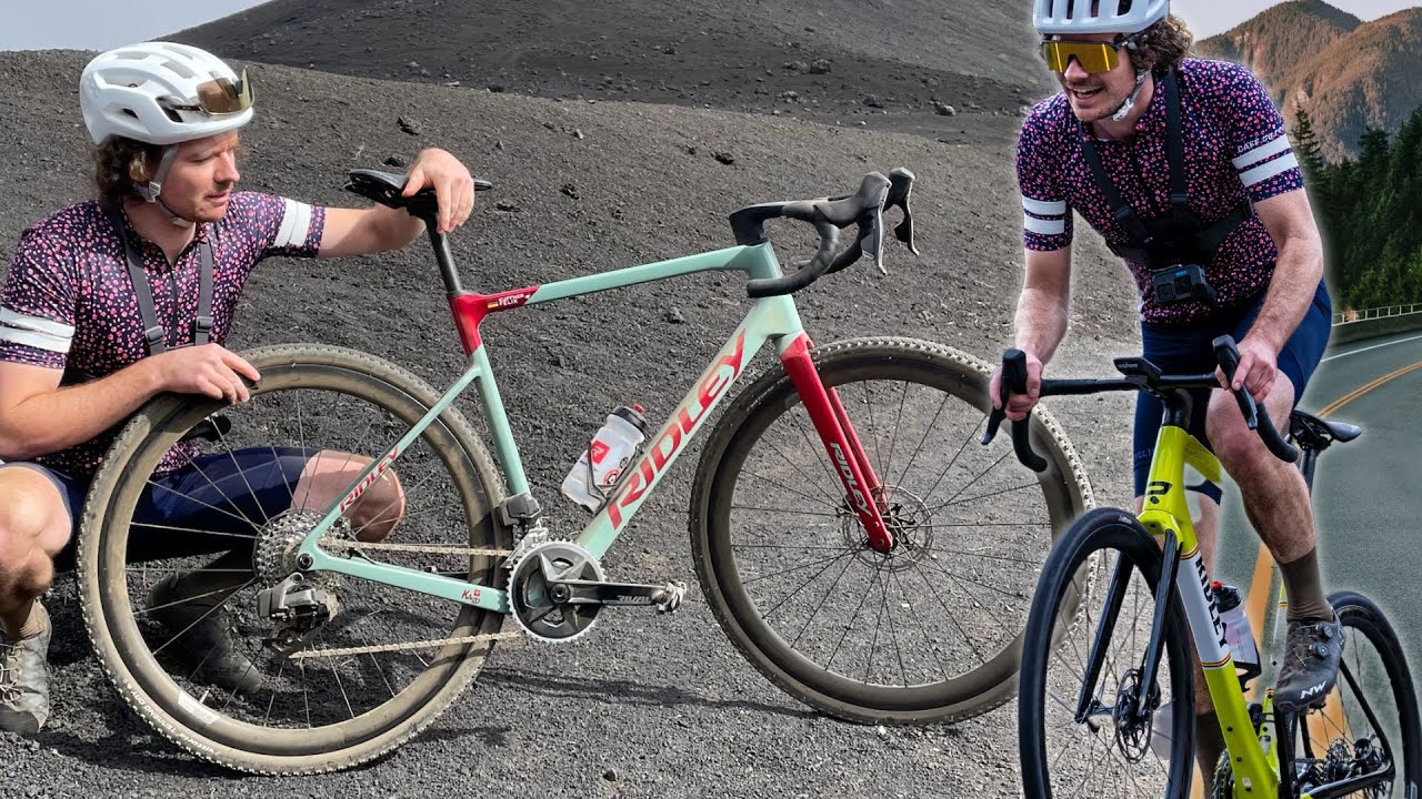 RIDLEY Grifn ALLROADBIKE auf Vulkan getestet 🔥