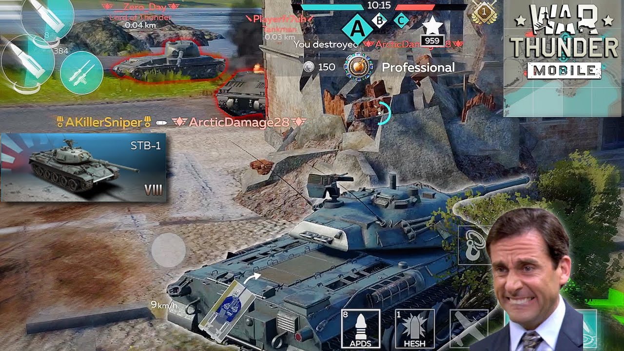 The tier VIII Japanese platoon | War Thunder Mobile