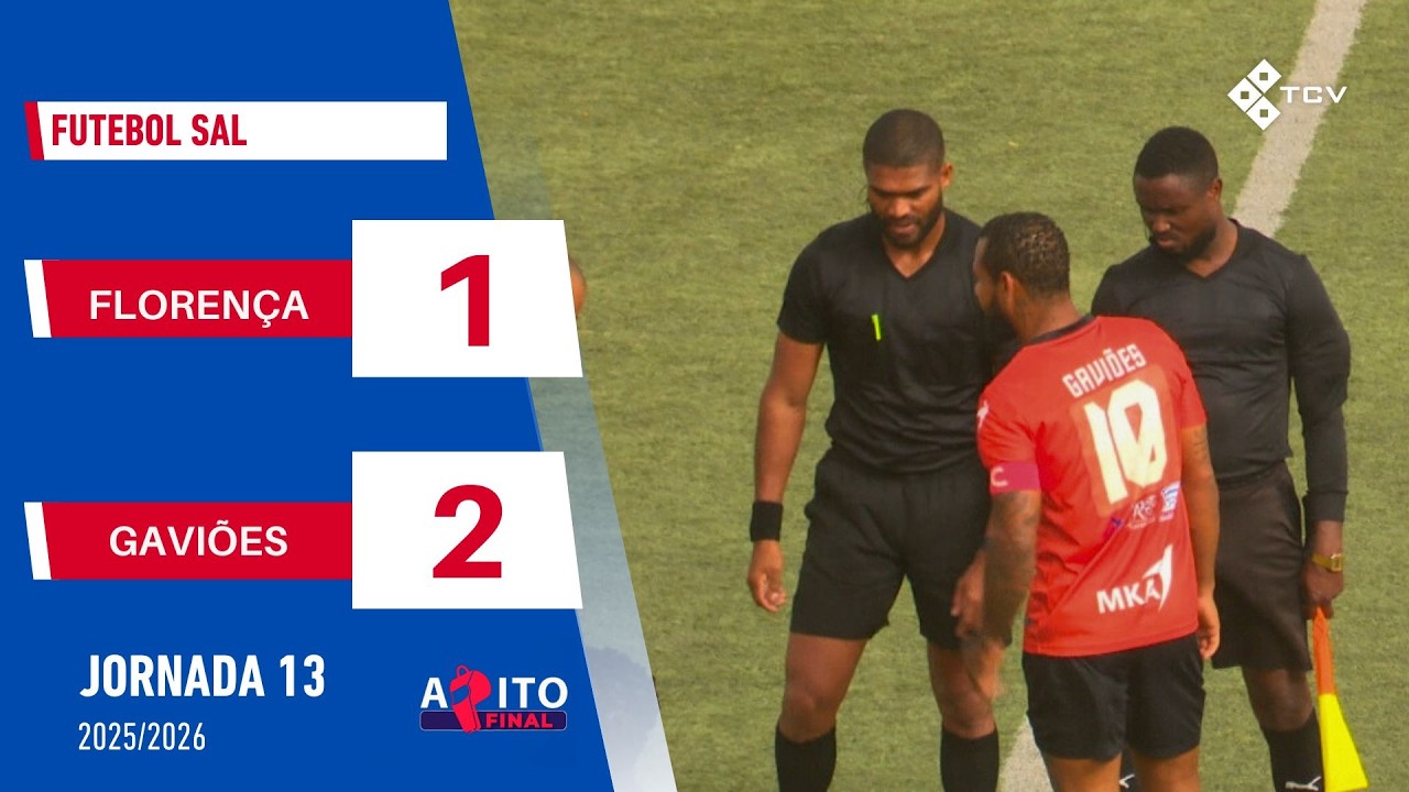 Campeonato Futebol Sal: Gaviões vence Florença e adia decisão da despromoção para a última jornada