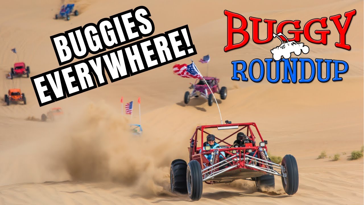 81 Buggies Take Over Dumont! | Buggy Roundup 12 - Saturday Morning Dune Ride