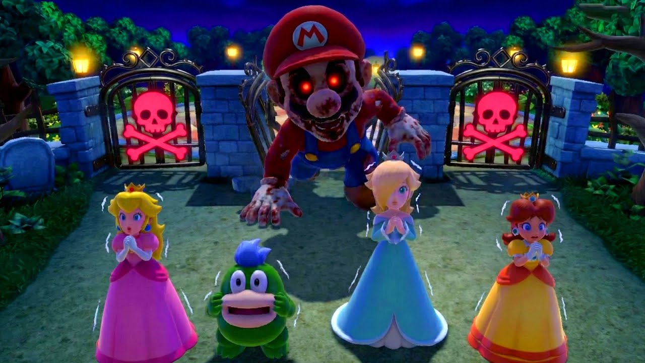 【スーパー マリオパーティ ジャンボリー】究極のミニゲーム対決ピーチVsデイジーVsロゼッタVsスパイク(CPUの強さ：｢たつじん」)