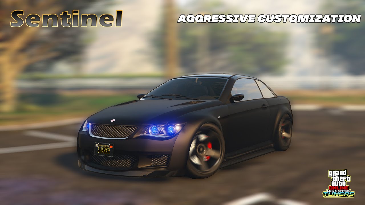 Sentinel Convertible Aggressive Customization & Review | GTA V Online | Cheap Sport Car | BMW M3