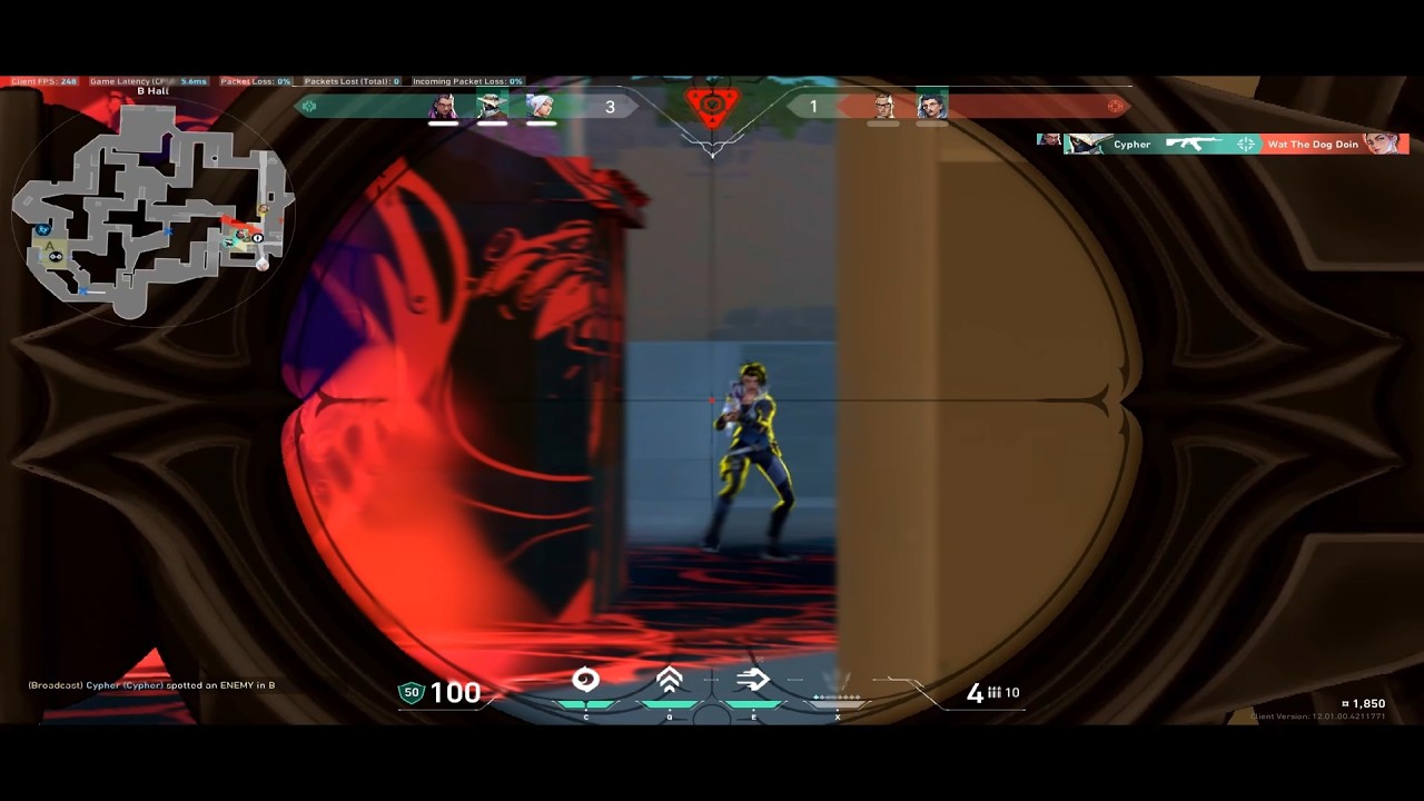 Valorant on 165hz