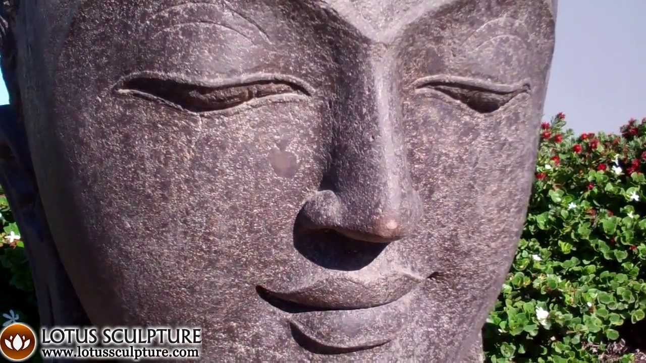 Large Bust Head of Lord Buddha for the Garden Bali