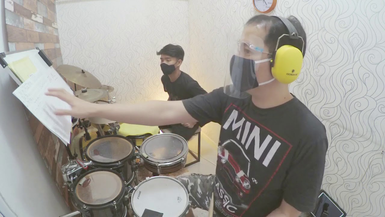 KELAS DRUM INDONESIA Murid drum level intermediate belajar Single Paradiddle variation