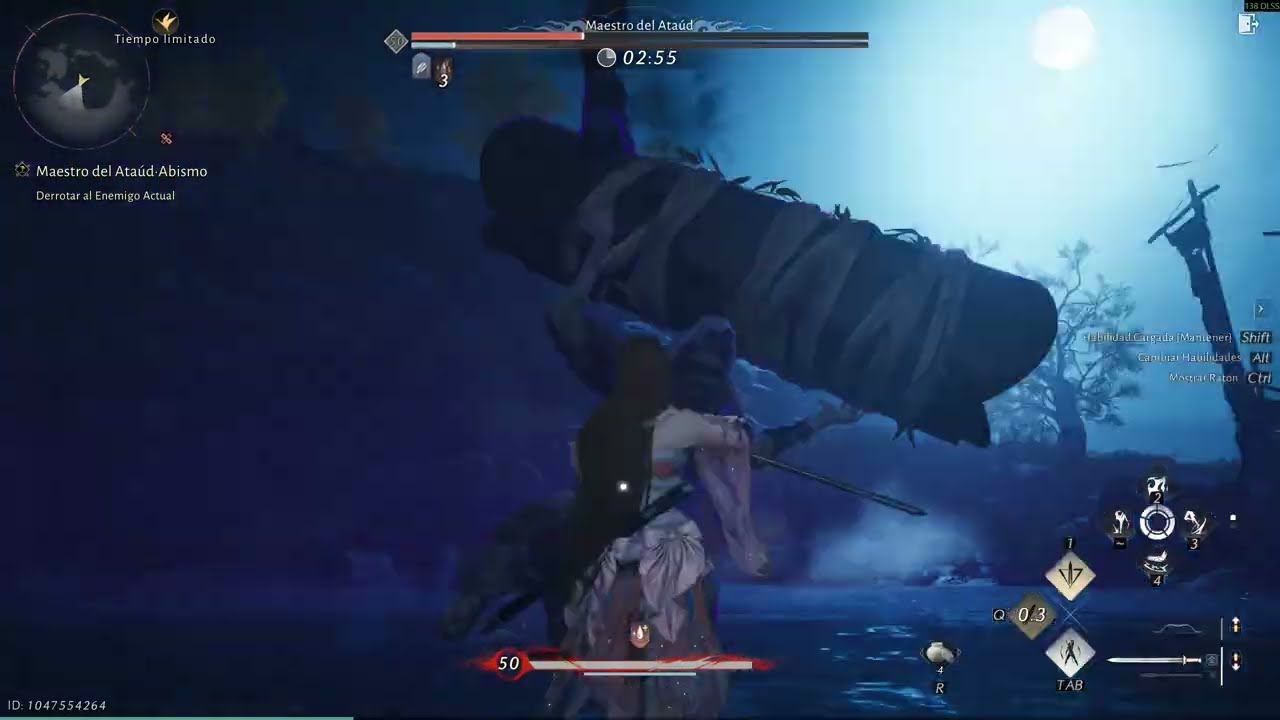 Coffin Keeper Lord - Trial abyss (no damage) - strategic sword - Where winds meet
