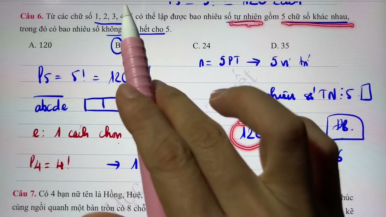 Toán 10.CĐ4. Tiết 3: Hoán vị - Toán thực tế - ĐẠI SỐ TỔ HỢP