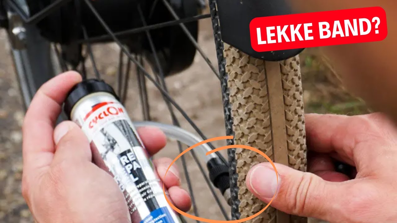 FIETSBAND ZELF PLAKKEN? Repareer het zonder gereedschappen !