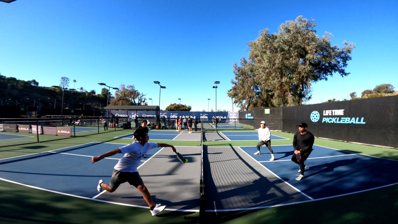 Happy New Year! 2024 CIBC PPA Finals Men's 5.0 Brian Bonilla Majeed Shahin Matt Powley Nathan Tsai