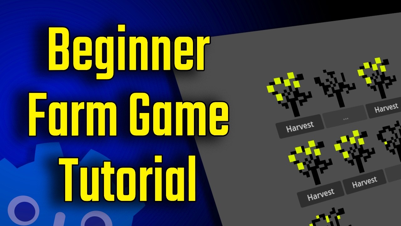 Beginner Godot Tutorial: Incremental Farm Game