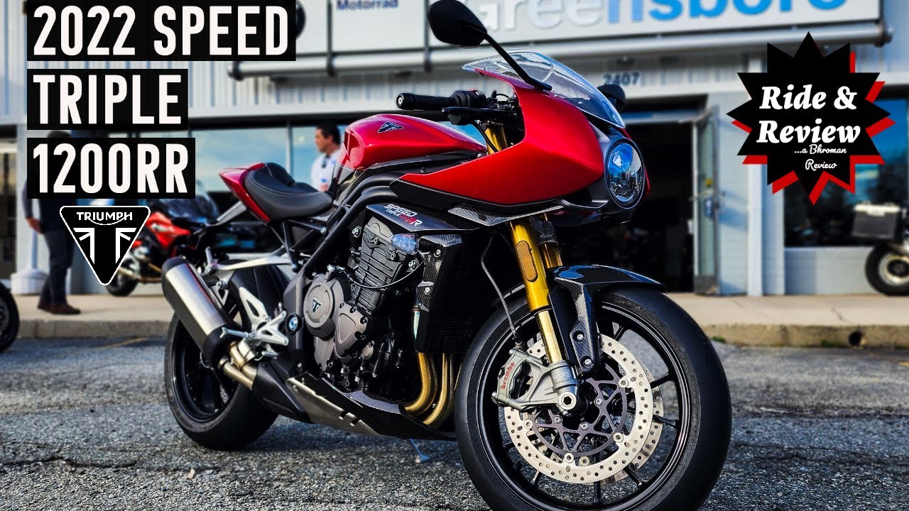 Triumph Speed ​​Triple 1200RR 2022 года — обзор от Bhroman