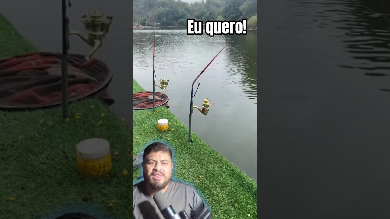 Onde compra essa vara de pesca ? 😱 #pesca #varadepesca #fishing