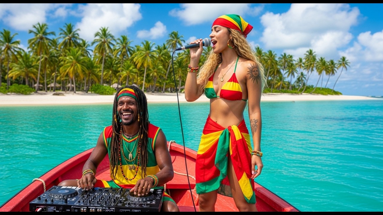 ☀️ Paradise Sunset Beats &ndash; Laid-Back Tropical Reggae for Ocean Breeze & Good Energy 🌊🌺