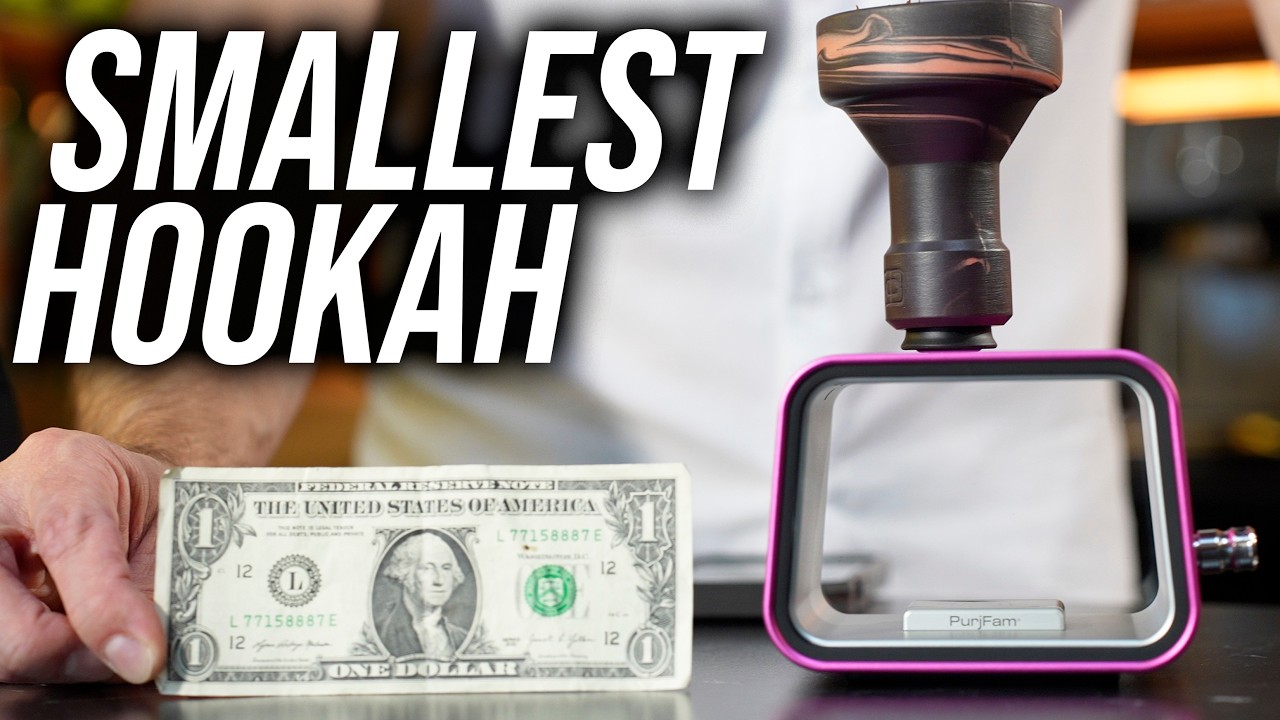 Pocket-Size Hookah With Crazy Technology | Is This the Future of Hookahs?