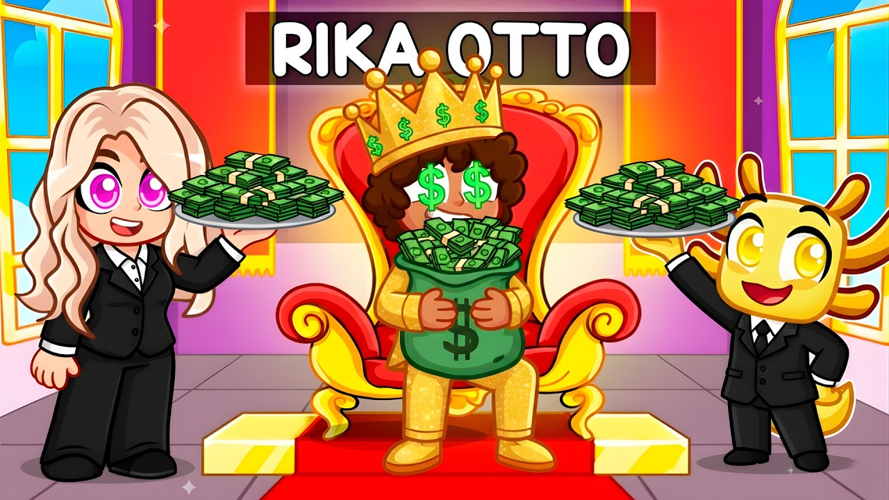 Otto Blir RIK I Roblox!