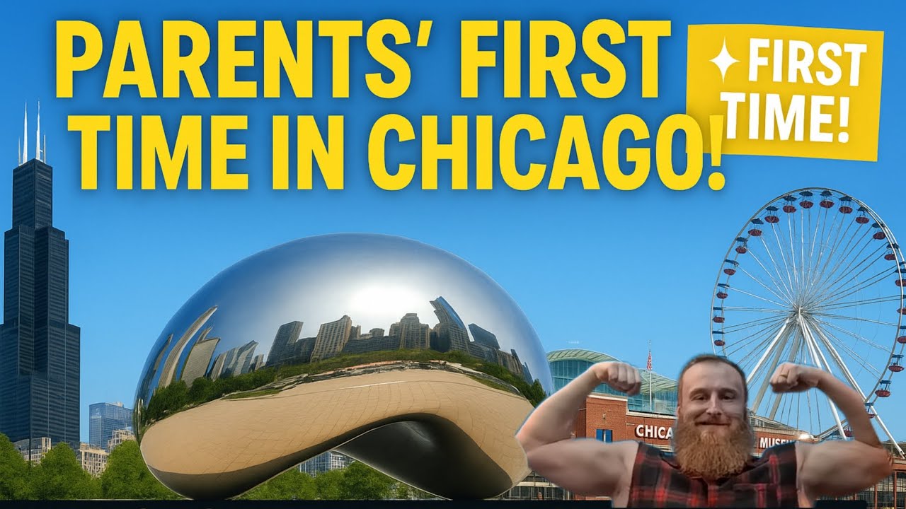 Parents’ First Time in Chicago! 🇺🇸 | Willis Tower, The Bean & Navy Pier Travel Vlog 