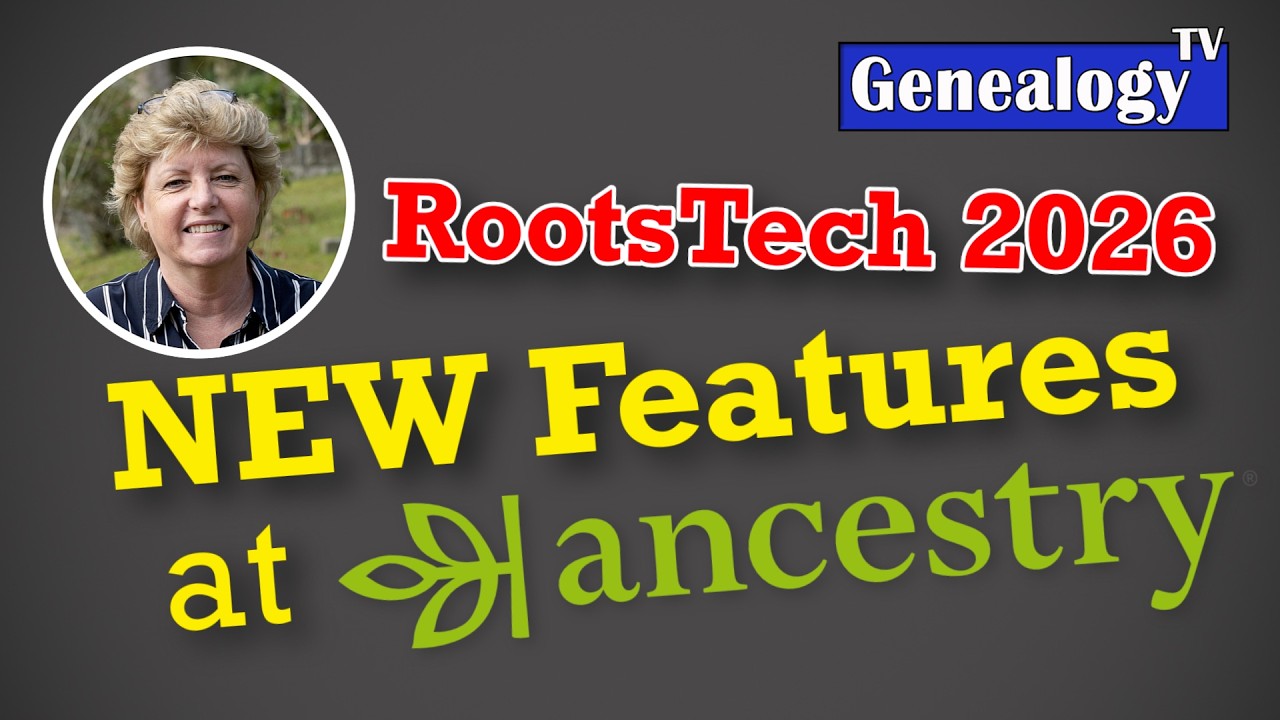 NEW Features at Ancestry with Crista Cowan at RootsTech 2026