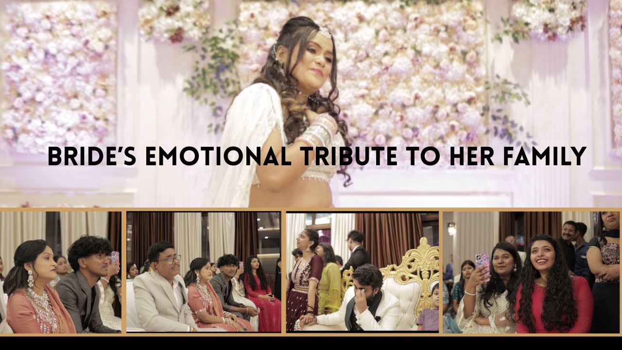 Emotional Bride Tribute To Her Family🥹♥️♥️