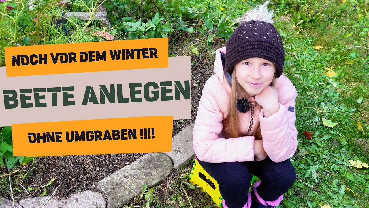 Beete anlegen ohne Umgraben 🌱 | 2 einfache Methoden für lockere, fruchtbare Erde 🍂 #selbstversorger