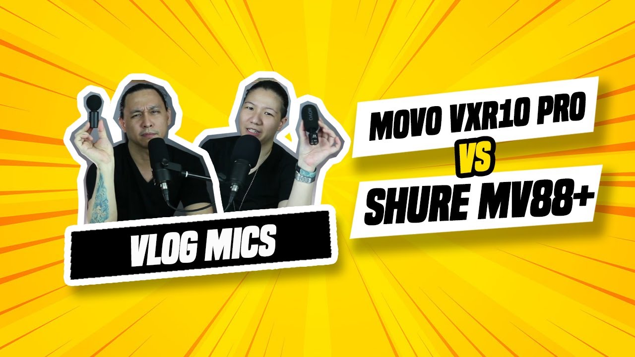 Cheap vs. Expensive! | MOVO VXR10 Pro vs. SHURE MV88+ Vlog Mics