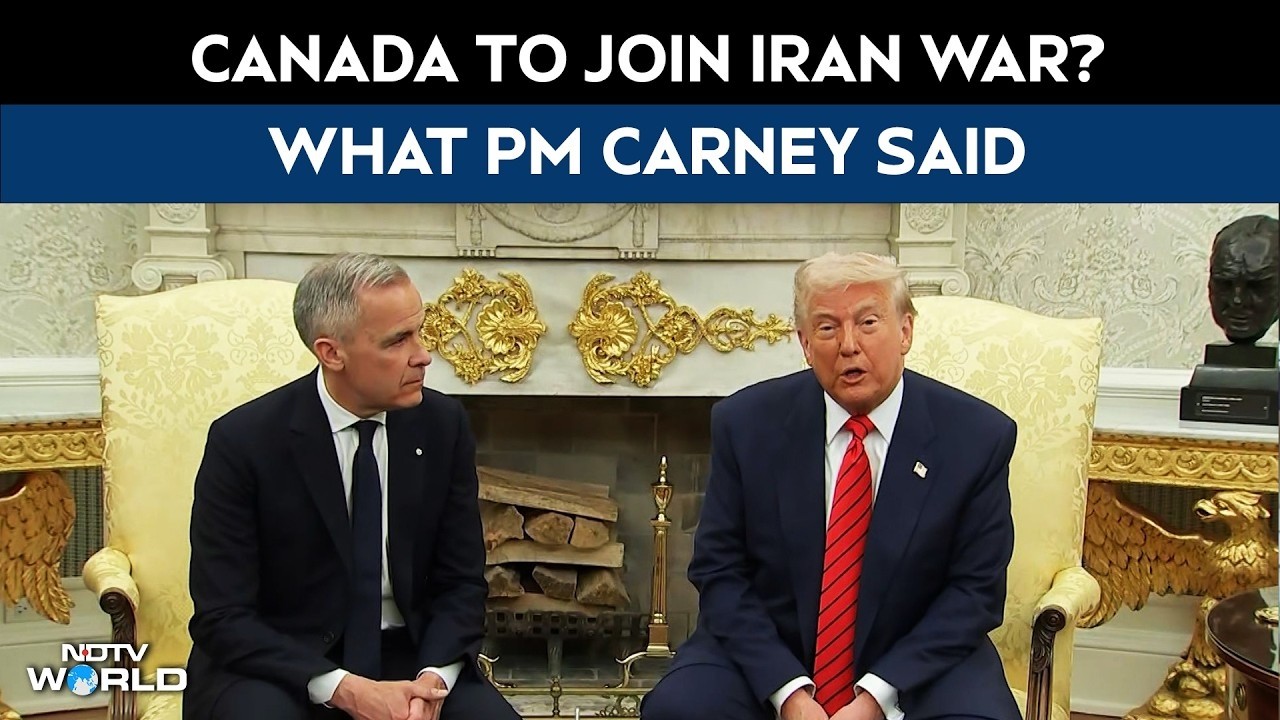Canada To Enter Iran War Next? PM Mark Carney Says 
