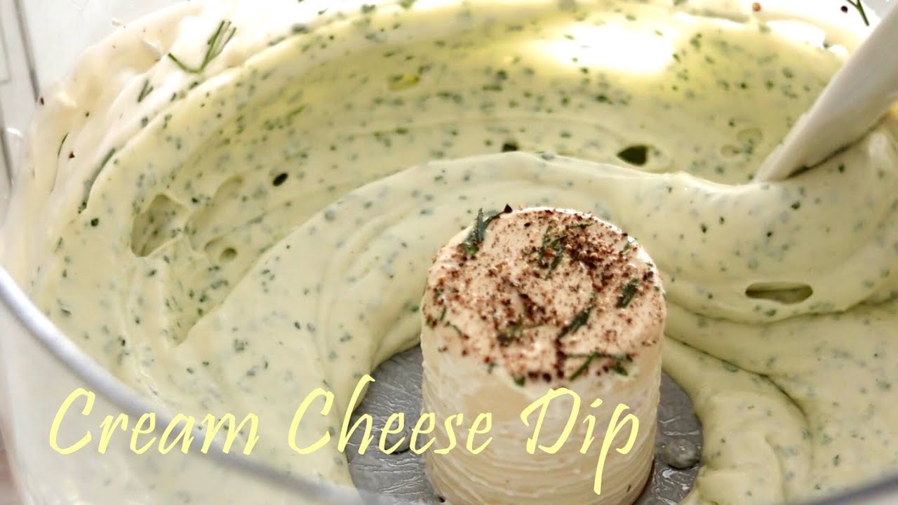 크림치즈 100배 맛있게 먹기! 만능 소스! 풍미 폭발! 크림치즈 디핑 소스 Cream Cheese Dip | 하다앳홈