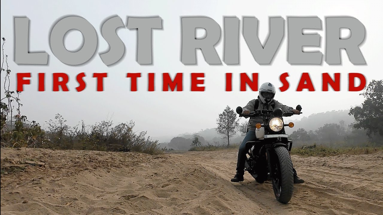 2 bar girta hua bacha | Riding in Sand | Hunter 350